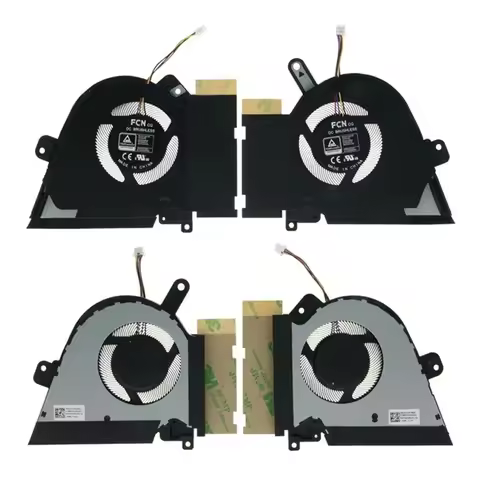 Laptop CPU + GPU Cooling Fan for ASUS TUF Dash F15 FX516 FX516P Air RTX3070 12V 1A FNAQ DFSCK2211518