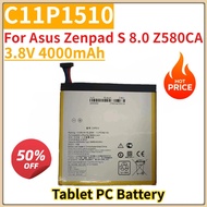 Tablet PC Battery 3.8V 4000mAh C11P1510 For Asus Zenpad S 8.0 Z580CA Replacement Battery Brand-New H