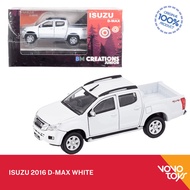 BM Creations 1/64 Isuzu 2016 D-Max White