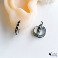 316L Medical Steel Japanese Guardian Chain Easy Buckle Earrings Ear Bone Single Price Artis B115 06