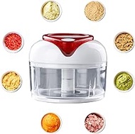 IMHO Garlic Chopper Mini | Manual Food Chopper Hand Held | Vegetable Slicer & Chopper for Onions, Pe