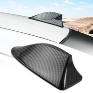 【CW】Car Carbon Fiber Shark Fin Antenna for Renault Duster Megane Kadjar Logan Clio Latitude Captur Pulse Koleos Zoe Car Accessories