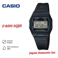 (Japan Set) CASIO STANDARD F-84W-1 / F-84W-1QJH watch men's ..