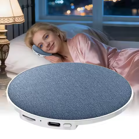 Under Pillow Sleep Speaker Bluetooth 5.4 Hi-Fi Dynamic Sound Wireless Music Player Bedroom Sleep Sou