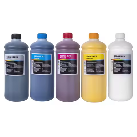 EP-DTF ink 500ml direct to transfer film ink for Epson print head i3200 XP600 TX800 L1800 1390 L805 