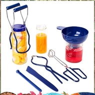 Canning Kit Canning Tools Canning Supplies 6 Pcs,Canning Jar Lifter, Lid Lifter,Canning Tongs for Ca