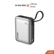 (มี CCC)  UKIKI รุ่น K20 Powerbank 20000mAh PD65W Super Fast Charge พาวเวอร์แบงค์ชาร์จเร็ว สาย Type-