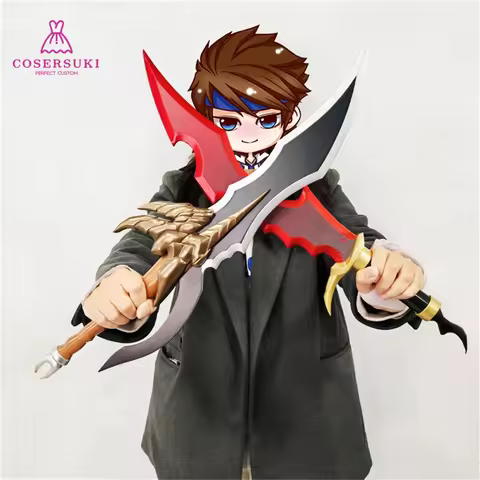 Solo Leveling Sung Jin-woo Katana Wooden Cosplay Prop Performance Samurai Sword