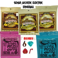 Ernie Ball Acoustic Electric Guitar Strings