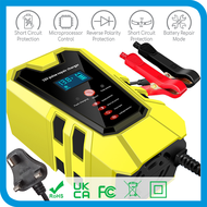 12V 6A Automatic Digital LCD Display Intelligent Smart Battery Charger Car Motorcycle Pulse Repair B