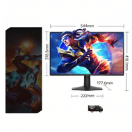 [China Plug Adapter Needed] AOC | 240Hz Gaming HD Display 24 Inches