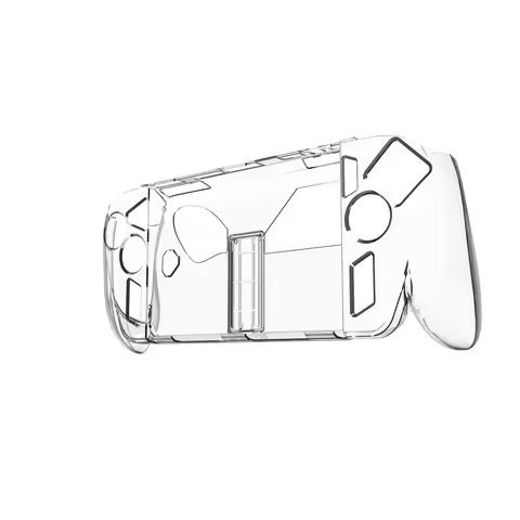 For ROG XBOX Ally X Transparent Case Shockproof Game Console Cover with stand Sweatproof Protective 