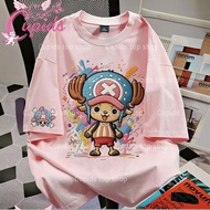 Cupids Graffiti Anime Mascot Imitation Embroidery Tee Unisex Oversized Streetwear