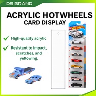 Hotwheels Team Transport Acrylic Rack / Rak Kad Panjang Koleksi DS Brand D2