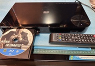 Samsung BD-F5500 3D Blu Ray Player  set with a remote controller 藍光碟機 / 藍光機