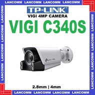TP-LINK VIGI C340S 4MP Outdoor ColorPro Night Vision Bullet Network Camera