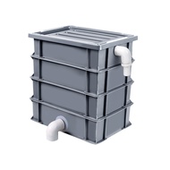Fish Tank Top Mounted Filter Fish Pond Non-Airtight Crate Filter Box Drip Box Filter Water Purificat