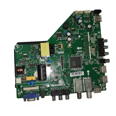TP.MS3663S.PB818 LCD LED TV three-in-one TV motherboard Backlight voltage 34--44v 550ma 1366x768