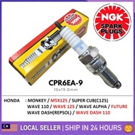 NGK SPARK PLUG CPR6EA-9 Karisma vario Beat CPR6 EA 9 WAVE 125 WAVE125 W125 ALPHA FUTURE DASH 110 125
