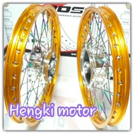 velg Vixion old jari jari pelangi velg gold