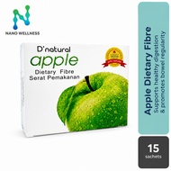 [Nano Wellness Store]D'natural Apple Dietary Fibre Green Apple Fiber Detox Drink Powder Gut Cleansin