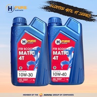 HPure Scooter Matic 4T Series Motorcycle Oil (Semi Synthetic) – 10W-30 / 10W-40