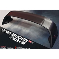 MUGEN RR SPOILER WING ABS MATERIAL FOR HONDA CIVIC FD