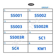 Lishi 2 in 1 SS001 SS003 SS002 SC1 SC4 KW1 KW5 AM5 R52 BE2-6 BE2-7 C123 S123 SC20  TE2 for civil loc