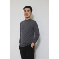 Men's thermal shirt with collar 3 cm (3 cm) Winter-Spring Knitted - A0757 Heattech Man Thermal Wear 