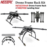 NEEBRC 10/13/15 Inch Carbon Fiber Drone Frame Rack Kit With F330/F450 Landing Gear For KK MK MWC 4 a