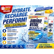 Ajinomoto Amino Vital BCAA Charge Water Grapefruit Flavor – Amino Acids,BCAA, Arginine Sports