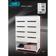 LHT Model : SR 08 Shoe Cabinet ✅ 2.6ft W x 4ft H x D1.1ft