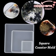 CHIHIRO1BFT8 Coaster Mold Silicone Clay Tool Cup Mad DIY Craft Jewelry Making Mould