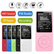 MP3 Player USB Charging Record Digital Display Screen Media Lossless Portable Pocket Sports Running 