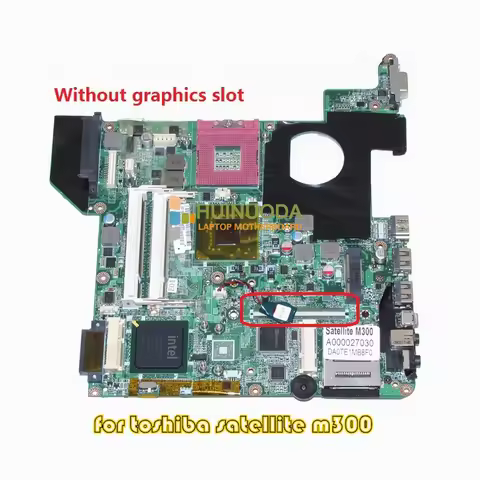 NOKOTION A000027030 DA0TE1MB8F0 For toshiba satellite M300 M305 laptop motherboard GL960 DDR2 withou