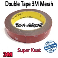 ready 3M Double Tape / Doubletape / Dobeltip 3M Merah VHB / Lem