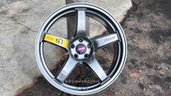 New Car Sport Rim Flow Forming RAYS GRAM LIGHT 57CR Wheels 18x8.5J 5x100 ET38 Hyper Black - READY ST