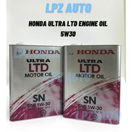 ORIGINAL Honda Ultra LTD SN 5W30 5W-30 Engine Oil 4L (Made in Japan) Civic / City / Accord / CRV / H