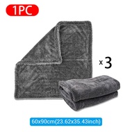 SEAMETAL ผ้าเช็ดรถ ผ้าไมโครไฟเบอร์ 1300GSM ผ้าทำความสะอาดรถยนต์ Microfiber Drying Towel
