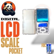 🐼 POCKET 𝐏𝐎𝐑𝐓𝐀𝐁𝐋𝐄 Mini Jewelry Scale 100~500g 0.01/0.1g High Precision Antique Electronic Weighing S
