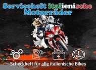 Service-Heft für italienische Motorräder: Service- bzw. Scheck-Heft für alle italienische Motorrad M