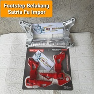 Footstep Postep Power Rear Suzuki Satria Fu Import Max 3 Racing | Hanging Postep Rear Footrest Satri