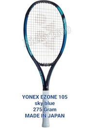 SIAP KIRIM, RAKET TENIS YONEX EZONE 105 (SKY BLUE) - RAKET YONEX EZONE