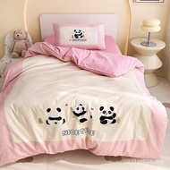 Quilt Six-Piece Set Kindergarten Class A Print Kindergarten Summer Quilt Digital Three-Piece Set Bed