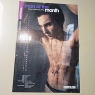 Poster Kalender Man Manual Cosmopolitan Juni 2008 - Shane