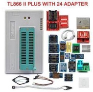 原裝 TL866ii plus +24件套 燒錄座 測試夾 TL866 USB通用編程器