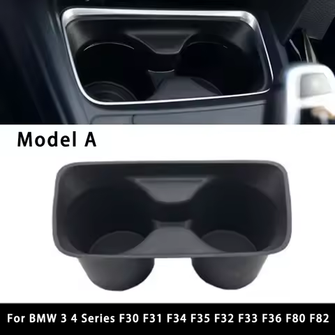 For BMW 3 4 Series M3 M4 F30 F31 F34 F35 F80 F32 F33 F36 F82 Car Central Console Water Cup Holder Cu