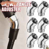 ABEBONGONY Showerhead Angle Adjuster, Universal Port 135 Degree Shower Angle Controller, 1/2-inch El