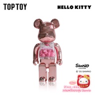 TOPTOY x BE RBRICK Hello Kitty 50th Anniversary 100% & 400% ของเล่นฟิกเกอร์ ของขวัญวันเกิด สำหรับสะส