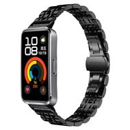 Vòng đeo tay bằng thép không gỉ cho Huawei Band 10 Dây đeo cổ tay kim loại cho phụ kiện thay thế dây